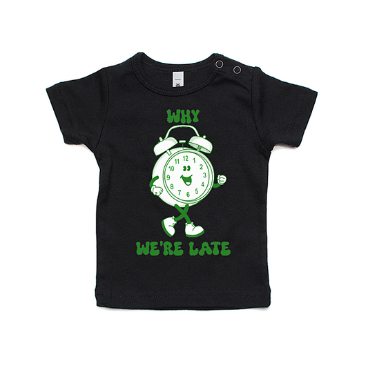 Why we’re late Tee