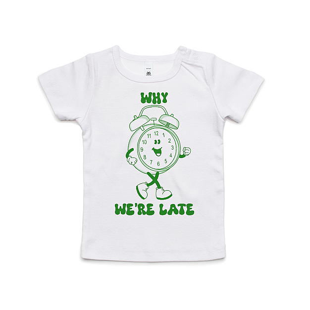 Why we’re late Tee
