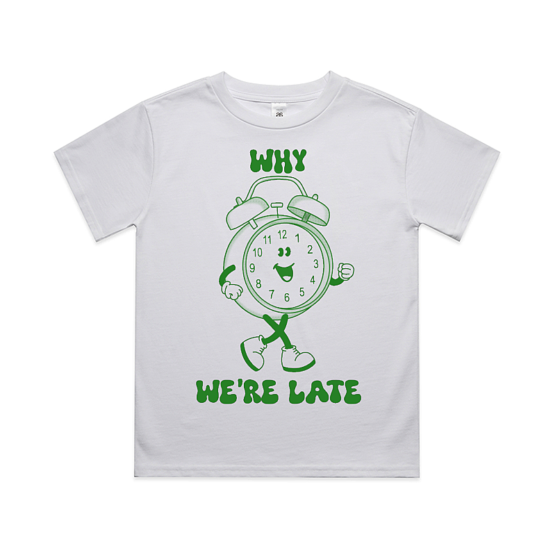 Why we’re late Tee